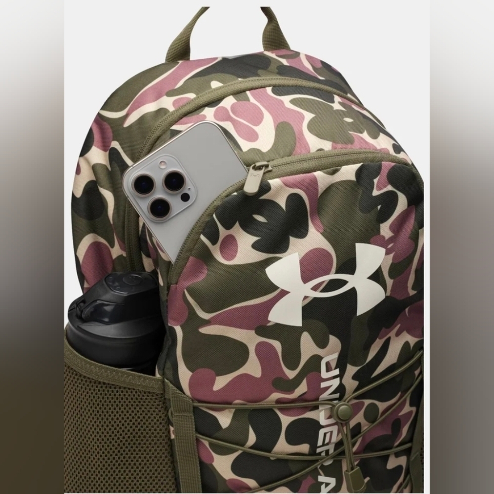 Under Armour Hustle Sport 6.0 - Marine Camo 26L NEW - Picture 4 of 7